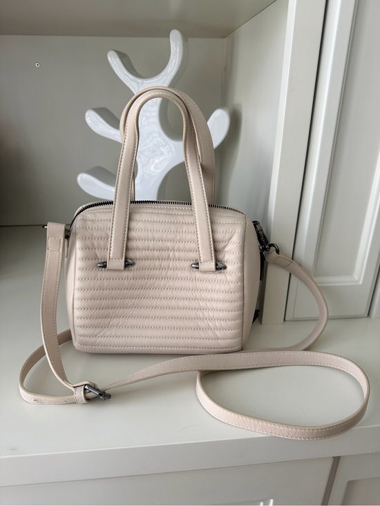 Celine Dion Handbags - CELINE DION Vibrato Satchel Top Handle Cross Body Leather Purse NEW Retail $400